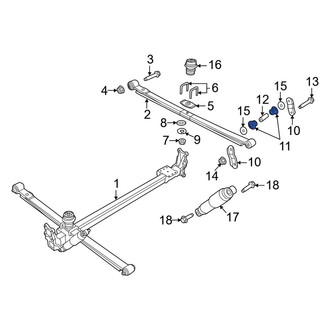 Ram OE - Rear Leaf Spring Shackle Bushing