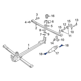 Ram OE - Suspension Shock Absorber Bolt