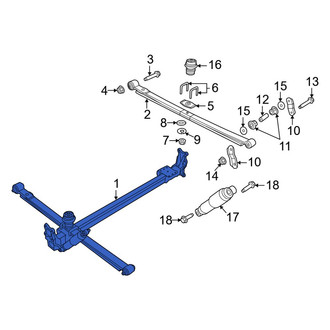 Ram OE - Rear Suspension Subframe