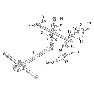 Ram OE - Rear Leaf Spring Washer