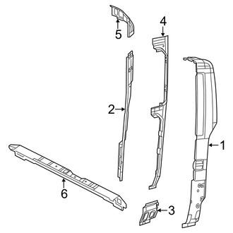 Ram OE - Rear Body & Floor - Rear Body