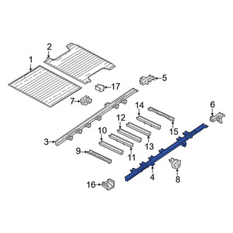 Ram OE - Rear Left Floor Side Rail