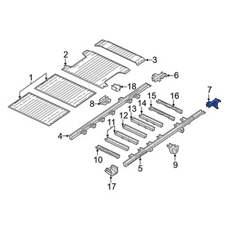 Ram OE - Rear Left Frame Rail End