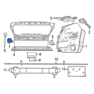 Ram OE - Front Tow Eye Cap