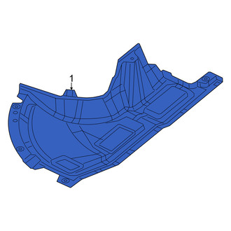 Ram OE - Front Left Radiator Support Splash Shield