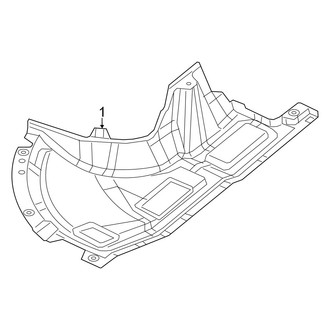 Ram OE - Radiator Support - Splash Shields