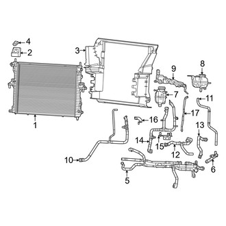 Ram OE - Cooling - Radiator & Components