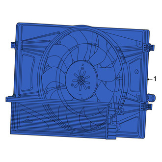 Ram OE - Engine Cooling Fan Assembly