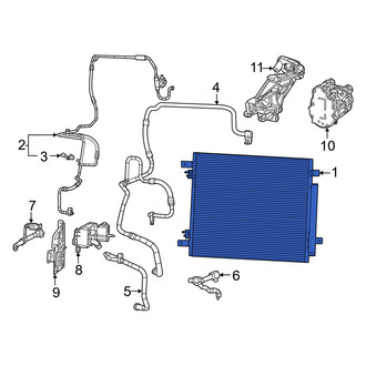 Ram OE - A/C Condenser