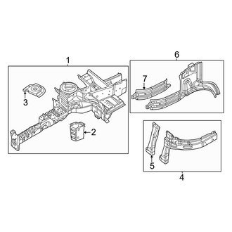 Ram OE - Fender - Structural Components & Rails