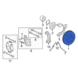 Ram OE - Front Disc Brake Rotor