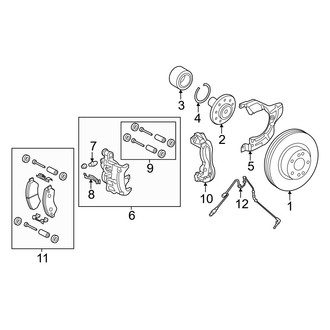 Ram OE - Front Suspension - Brake Components