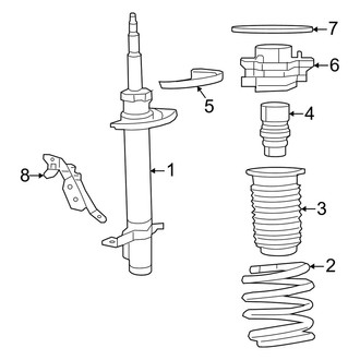 Ram OE - Front Suspension - Struts & Components