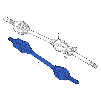 Ram OE - Front Left CV Axle Assembly