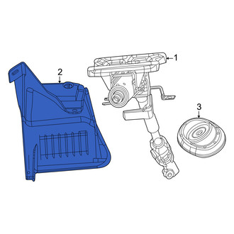 Ram OE - Upper Steering Column Cover