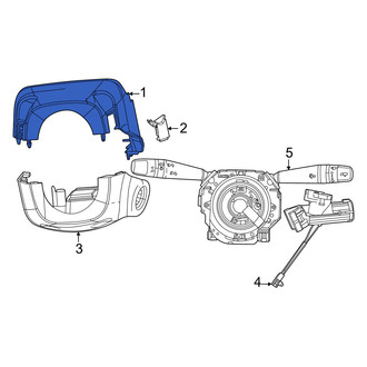 Ram OE - Upper Steering Column Cover