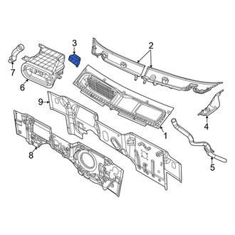 Ram OE - Left Cowl Cover Cap
