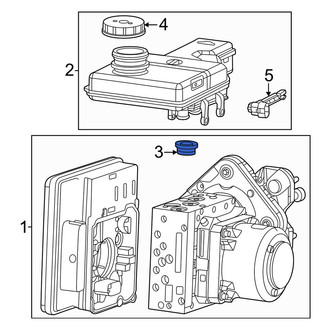 Ram OE - Brake Master Cylinder Reservoir Grommet