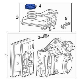 Ram OE - Brake Master Cylinder Reservoir Cap