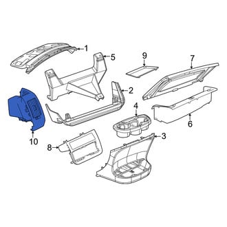 Ram OE - Right Outer Dashboard Air Vent