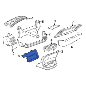 Ram OE - Upper Instrument Panel Storage Compartment