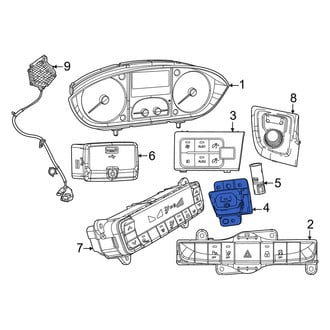 Ram OE - Electronic Parking Brake Control Switch