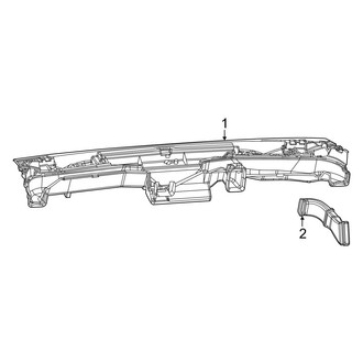 Ram OE - Instrument Panel - Ducts