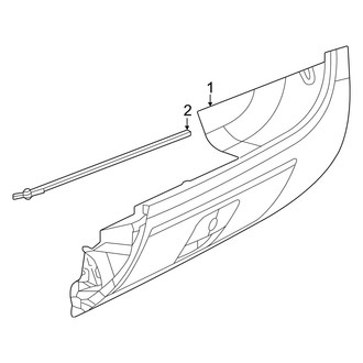 Ram OE - Instrument Panel - Glove Box