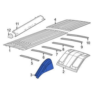 Ram OE - Front Left Roof Panel