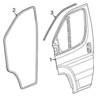 Ram OE - Front Door - Door & Components
