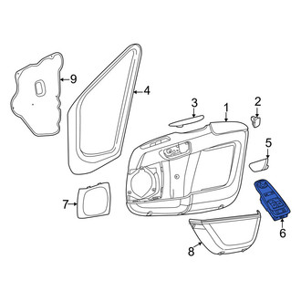 Ram OE - Front Left Door Window Switch