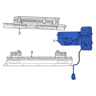 Ram OE - Right Sliding Door Latch