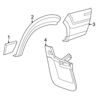 Ram OE - Side Panel - Exterior Trim
