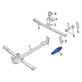 Ram OE - Rear Suspension Shock Absorber