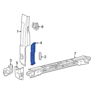 Ram OE - Rear Left Tail Light Pocket