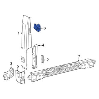 Ram OE - Right Upper Body D-Pillar Reinforcement