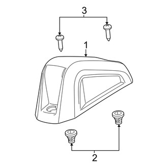 Ram OE - Roof Lamps (Extended Cargo Van)