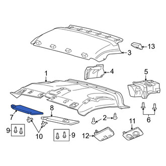 Ram OE - Right Sun Visor