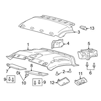 Ram OE - Roof - Interior Trim