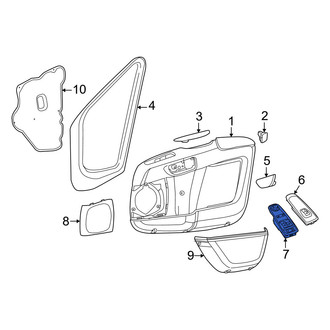 Ram OE - Front Left Door Window Switch