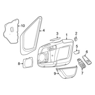 Ram OE - Front Door - Interior Trim