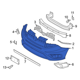 Ram OE - Front Bumper Cover