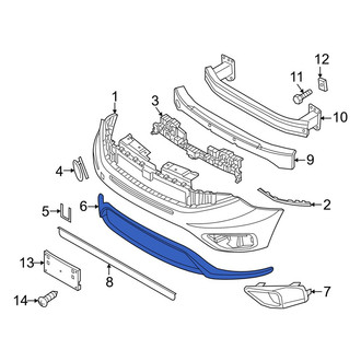 Ram OE - Front Bumper Trim