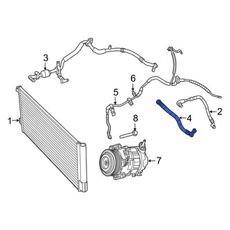 Ram OE - A/C Refrigerant Suction Hose