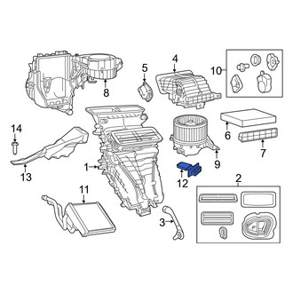 Ram OE - HVAC Blower Motor Resistor