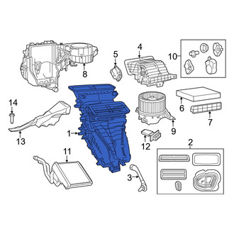 Ram OE - HVAC Unit Case