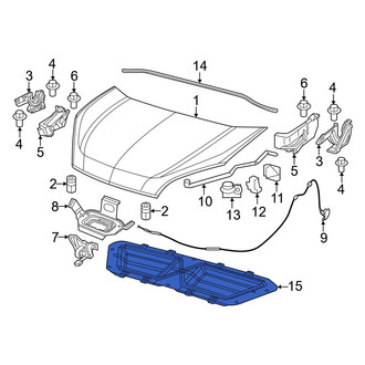 Ram OE - Front Hood Insulation Pad