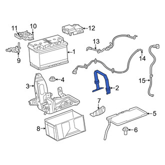 Ram OE - Battery Hold Down