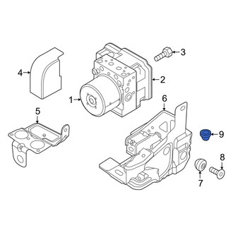 Ram OE - ABS Pump and Motor Assembly Insulator
