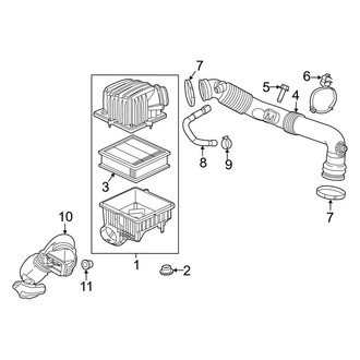 Ram OE - Engine / Transaxle - Air Intake